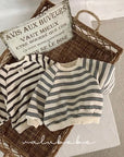 Multi Stripe Brushed Sweatshirt (Bebe)