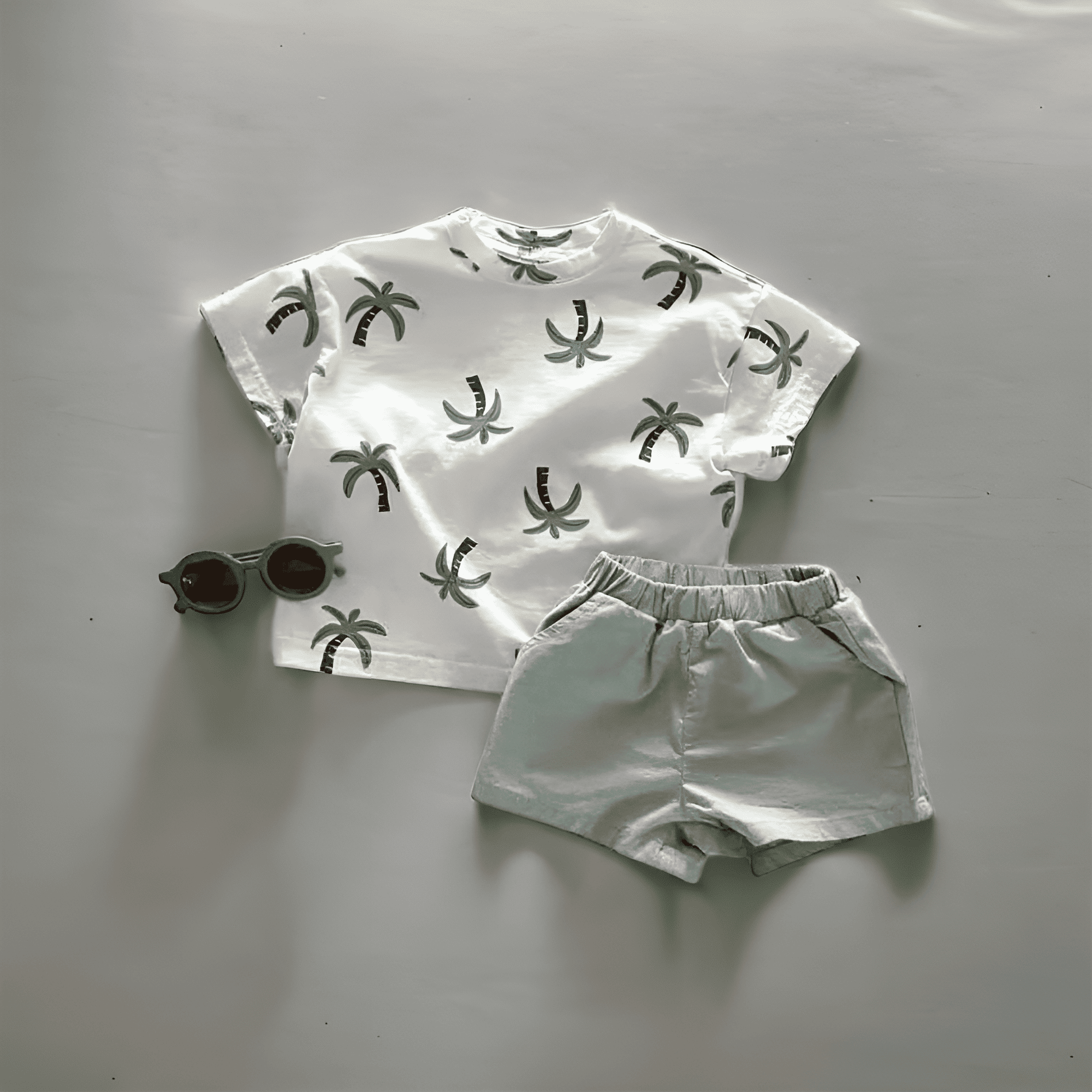 Palm Club Shirt – Lockeres Shirt mit Palmen-Print