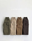 Stretch Cargo Cotton Pants