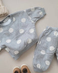Fleece Bubble Top Bottom Set