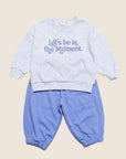 Moment Embroidery Sweatshirt