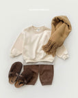 Winter Brushed Pintuck Pants