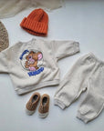 Fleece Cheese Top Bottom Set