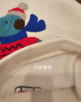 Fleece Embroidery Raglan Tee