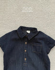 Bow Denim Suit