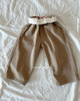 Waist Cotton Pants