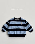 Bold Stripe Bear Sweatshirt