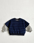 Stripe Combo Sweatshirt