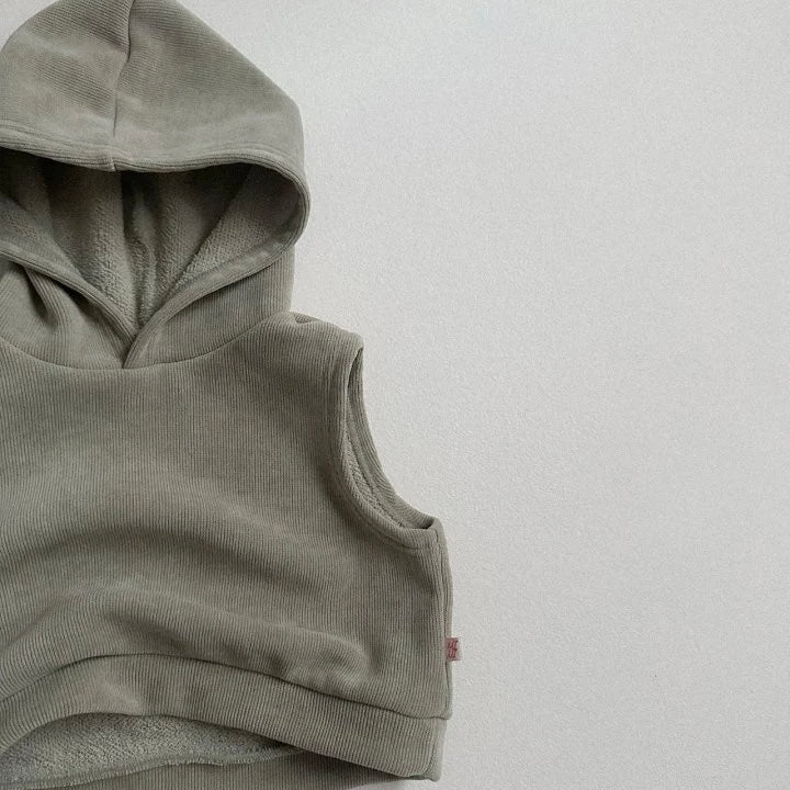 Snow Hooded Vest