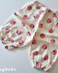 Tomato Crinkled Bloomers