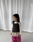 Knit Eyelet Halter Top