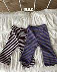 Little Foxx – Striped Bootcut Pants