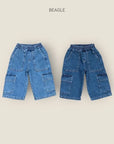 Little Foxx – Awning Cargo Denim Pants