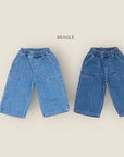 Little Foxx – Square Pocket Denim Pants