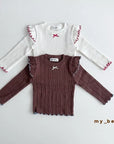 Little Foxx – Autumn Double Ruffle Tee