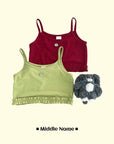 Little Foxx – Dot Frill Bustier