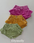 Little Foxx – Vivi Frill Corduroy Pants