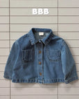 Little Foxx – Dun Denim Half Jacket