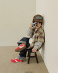 Little Foxx – Check Layered Shirt
