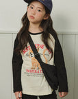 Little Foxx – Kitten Raglan Colored Tee