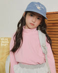 Little Foxx – New Half Peach Turtleneck Tee