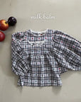 Little Foxx – Check Bear Blouse