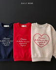 Little Foxx – Heart Embroidery Sweatshirt