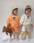 Little Foxx – Embroidered Mickey Top & Bottom Set