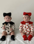 Little Foxx – Heart Collar Romper Set