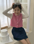 Little Foxx – Heart Pocket Denim Skirt