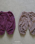 Little Foxx – Terry Stripe Pants
