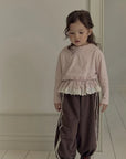 Little Foxx – Single Lace Ruffle Tee