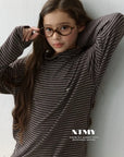 Little Foxx – Latte Turtleneck Tee