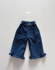 Little Foxx – Frill Denim Pants