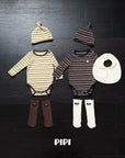 Little Foxx – Striped Romper Set