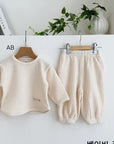 Little Foxx – Baby Creamy Binding Top & Bottom Set