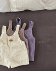 Little Foxx – Markni Short Overalls