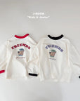 Little Foxx – Friends Bear Color Block Tee