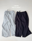 Little Foxx – Silky Ribbed Wide Pants