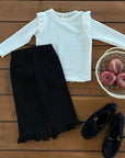 Little Foxx – Dot Frill Pants
