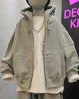 Little Foxx – Twin Loose Hood Zip-up