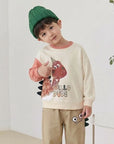 Little Foxx – Wappi Horned Dinosaur Tee