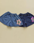 Little Foxx – Floral Tie-dye Stretch Skirt Pants