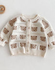 Little Foxx – Bear Friends Cardigan