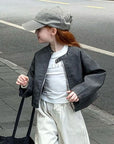 Little Foxx – Gemma Classic Leather Jacket