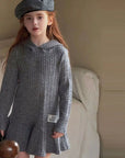 Little Foxx – Oz Hooded Knit Dress