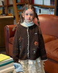 Little Foxx – Flower & Bird Embroidery Cardigan