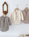 Little Foxx – Venice Overalls Suit Cardigan Set