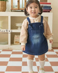 Little Foxx – Bongbong Overall Denim Skirt