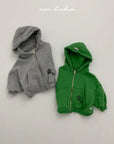 Little Foxx – Flower Hooded Zip-Up